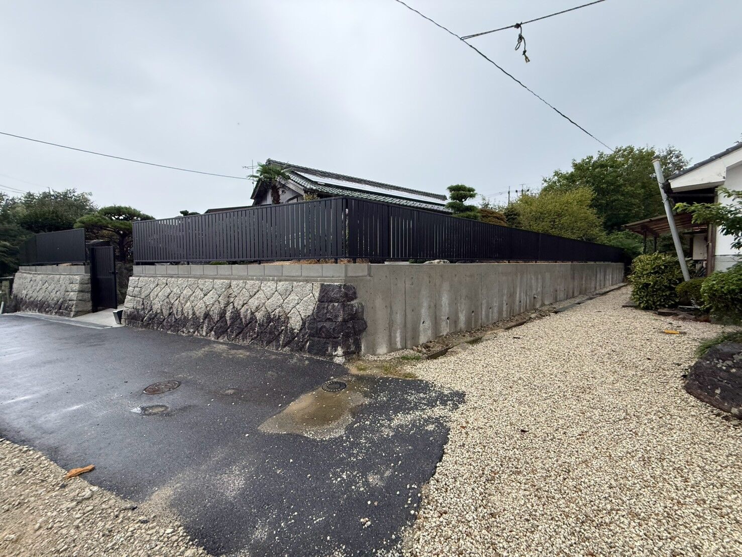 【中津川市】T様邸　門扉フェンス工事