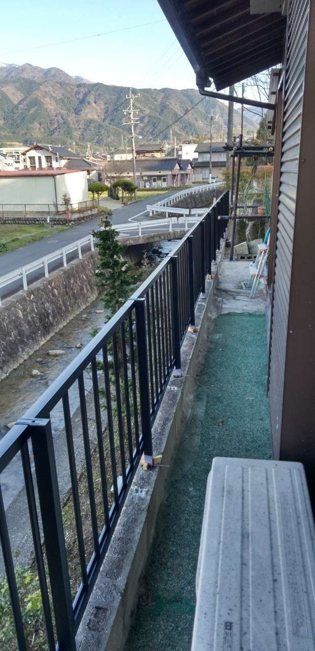 中津川市　I様邸フェンス設置いたしました